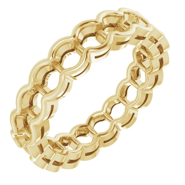 14K Yellow 2 CTW Diamond Eternity Band Ref 14030405