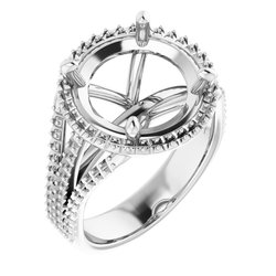 Halo-Style Engagement Ring        