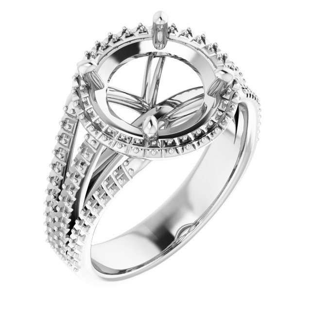 Halo-Style Engagement Ring