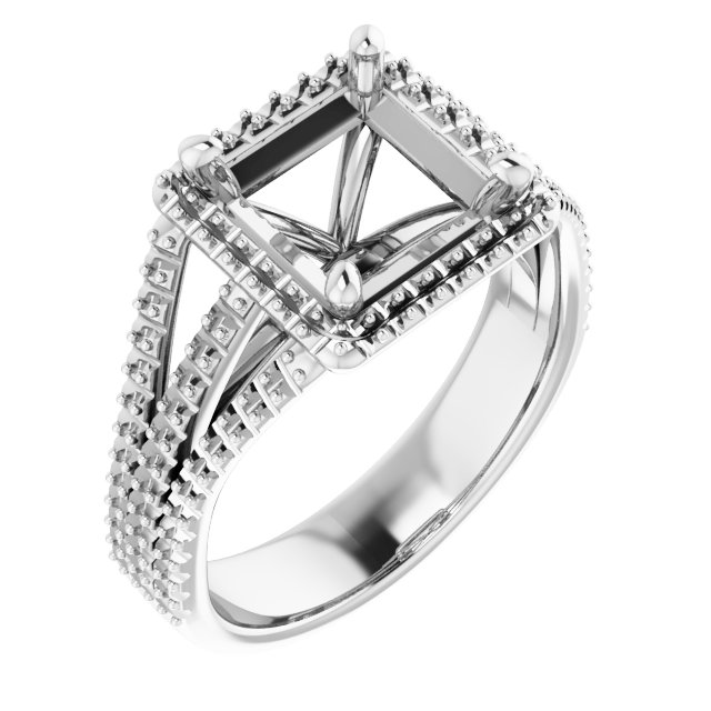 Halo-Style Engagement Ring