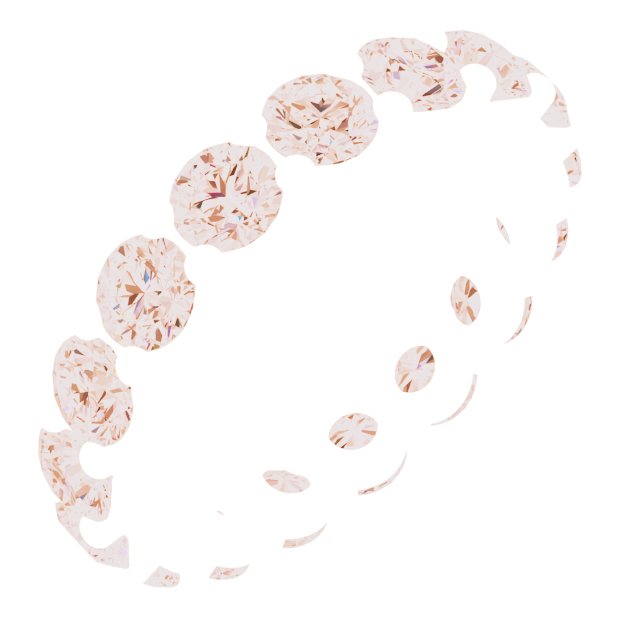 Shared-Prong Eternity Band