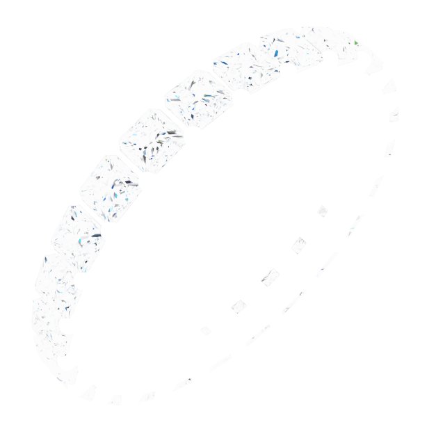 Shared-Prong Eternity Band