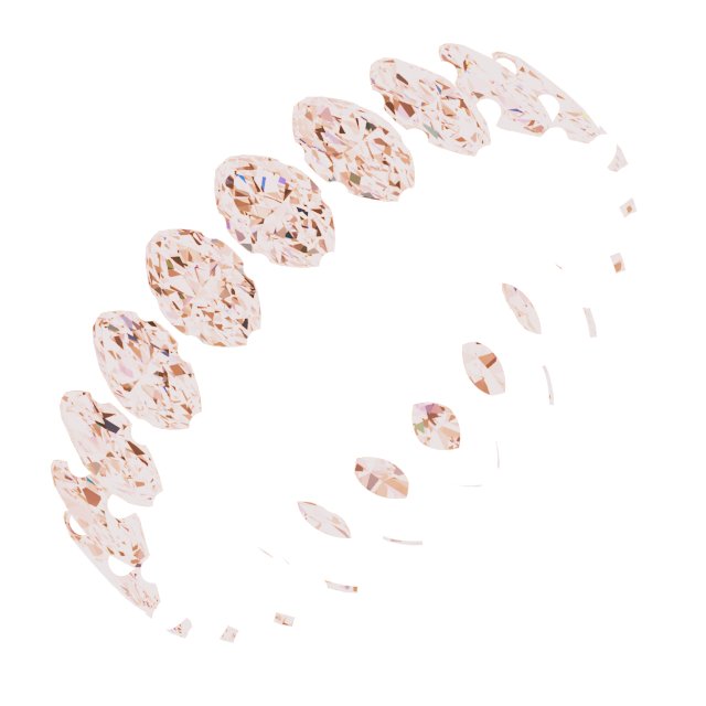Shared-Prong Eternity Band