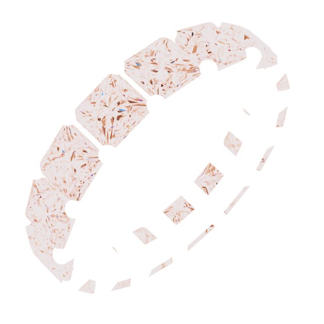 Shared-Prong Eternity Band
