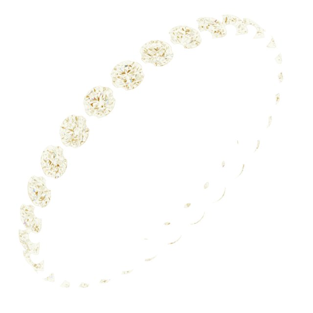 Shared-Prong Eternity Band