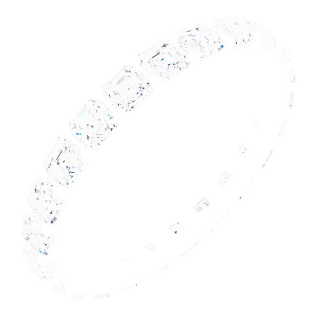 Shared-Prong Eternity Band