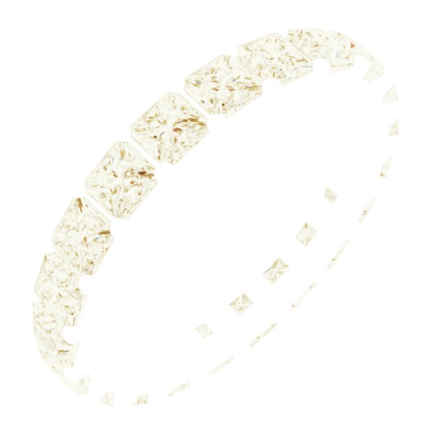 Shared-Prong Eternity Band
