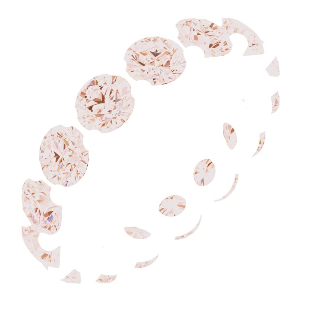 Shared-Prong Eternity Band