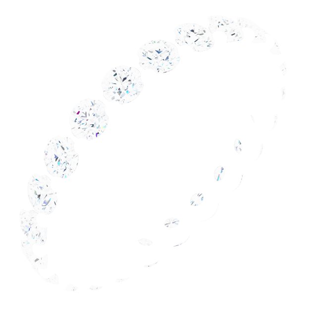 Shared-Prong Eternity Band