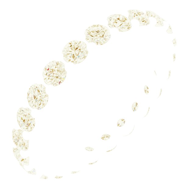 Shared-Prong Eternity Band