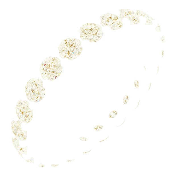 Shared-Prong Eternity Band