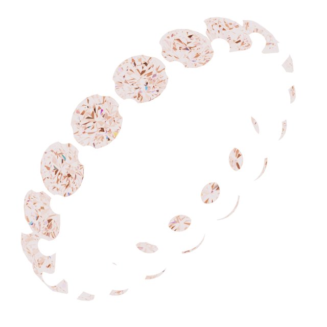 Shared-Prong Eternity Band