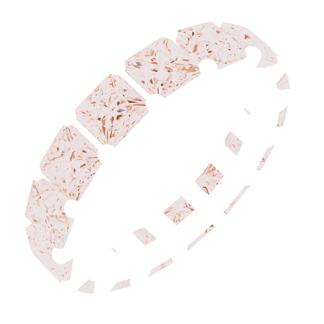 Shared-Prong Eternity Band