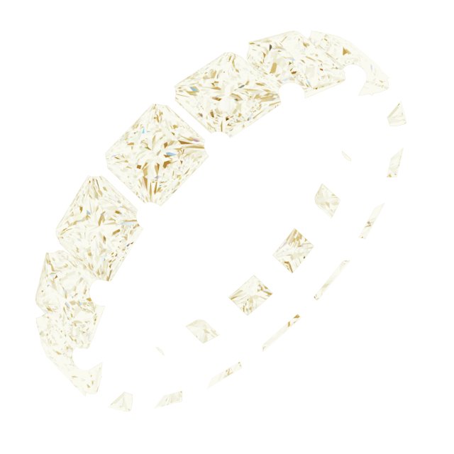 Shared-Prong Eternity Band