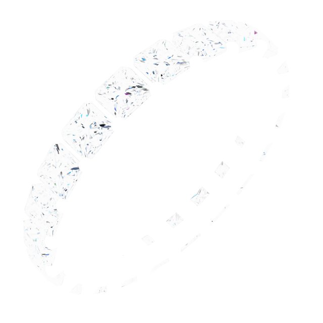 Shared-Prong Eternity Band