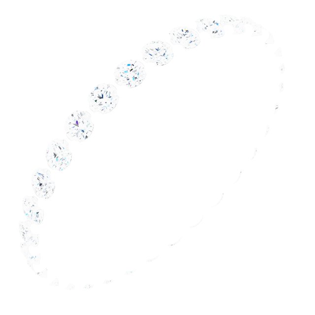 Shared-Prong Eternity Band