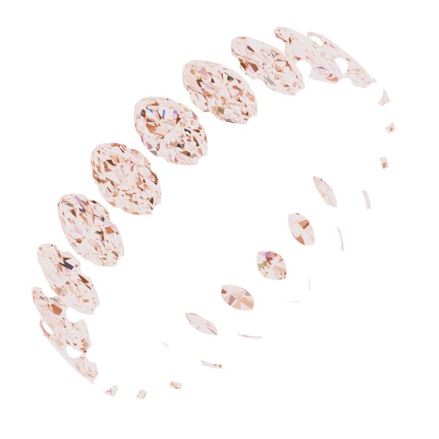 Shared-Prong Eternity Band