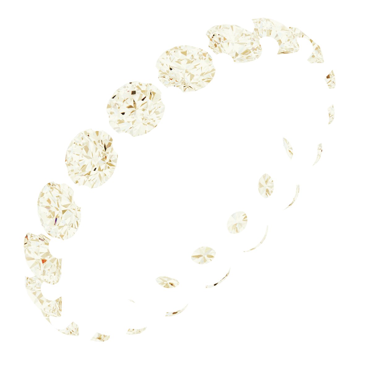 Shared-Prong Eternity Band