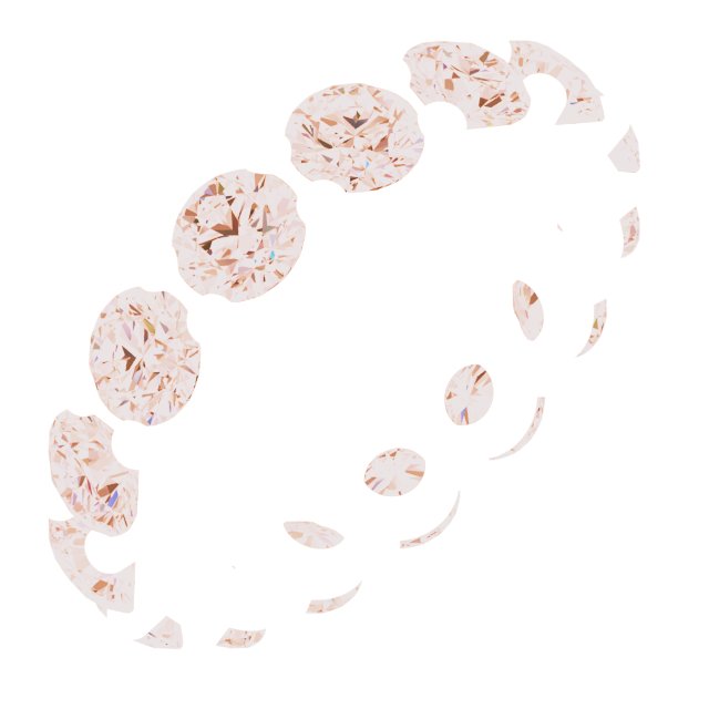 Shared-Prong Eternity Band