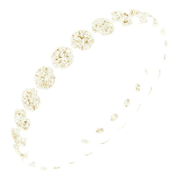 Shared-Prong Eternity Band