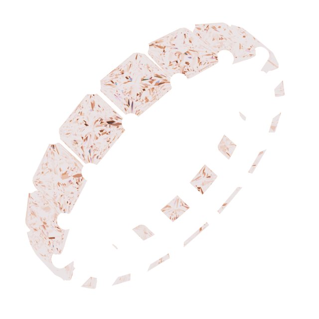 Shared-Prong Eternity Band