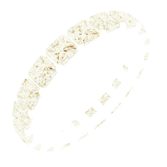 Shared-Prong Eternity Band