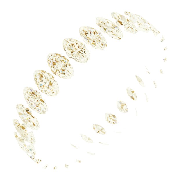 Shared-Prong Eternity Band
