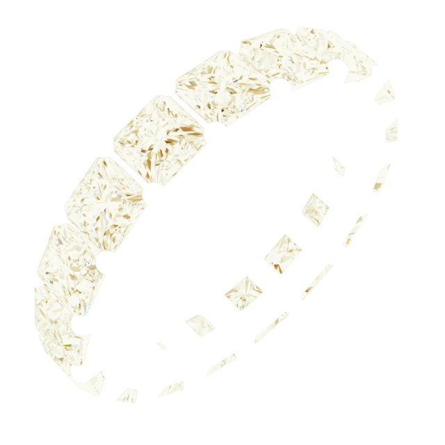 Shared-Prong Eternity Band