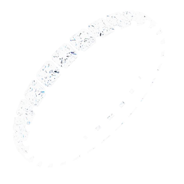 Shared-Prong Eternity Band