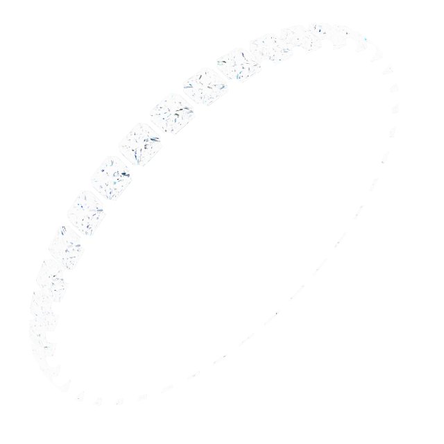 Shared-Prong Eternity Band
