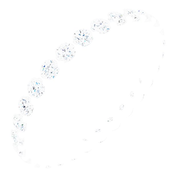 Shared-Prong Eternity Band