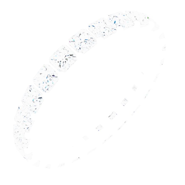 Shared-Prong Eternity Band