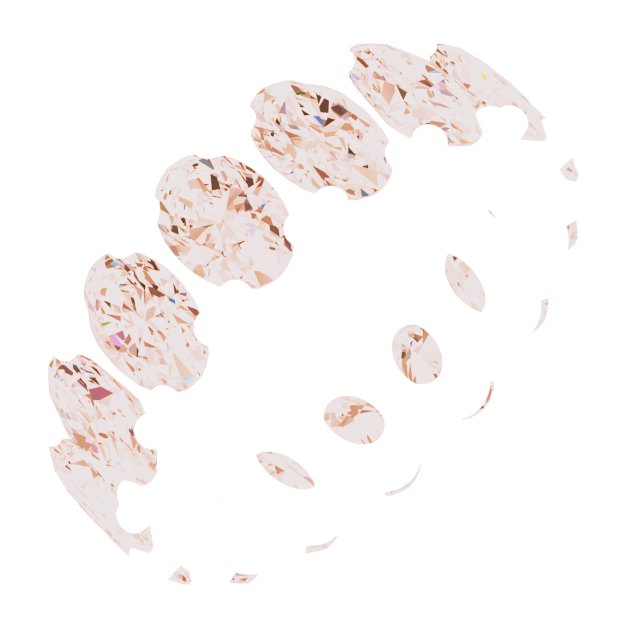 Shared-Prong Eternity Band
