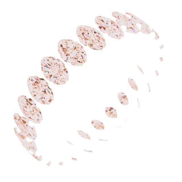 Shared-Prong Eternity Band