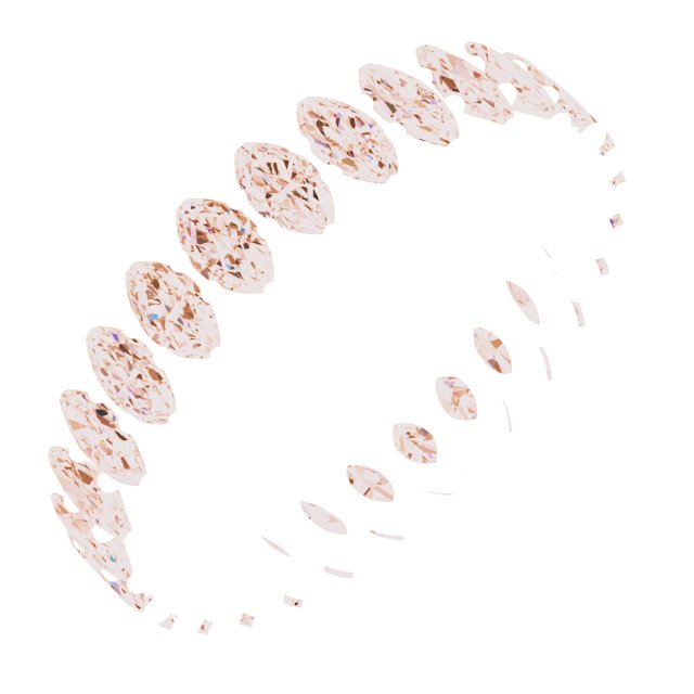 Shared-Prong Eternity Band