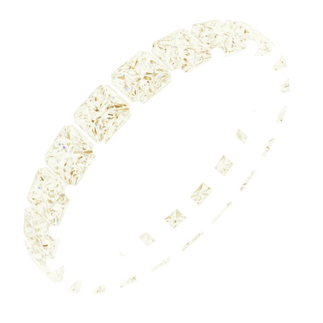 Shared-Prong Eternity Band