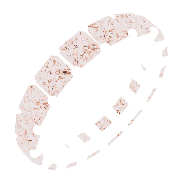 Shared-Prong Eternity Band