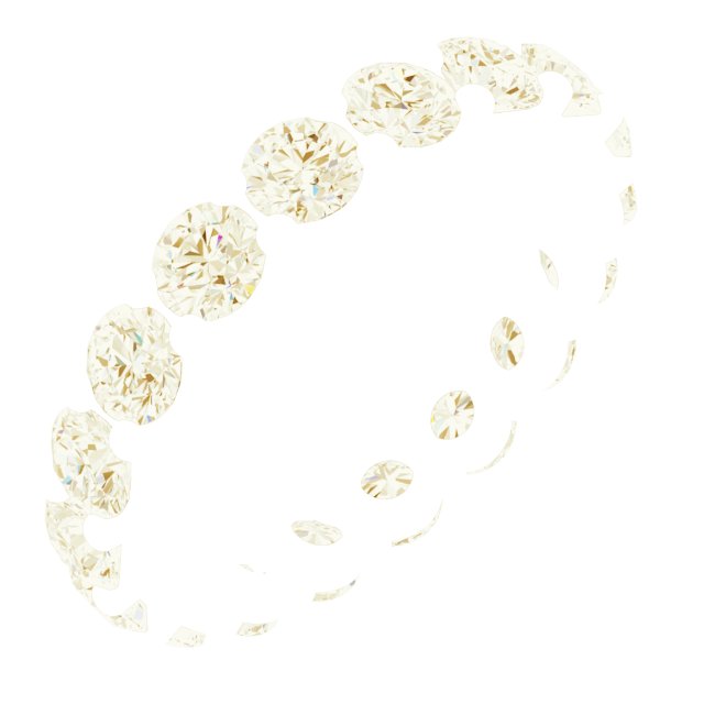 Shared-Prong Eternity Band