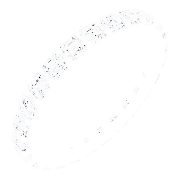 Shared-Prong Eternity Band