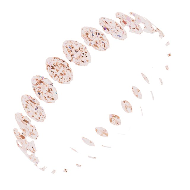 Shared-Prong Eternity Band