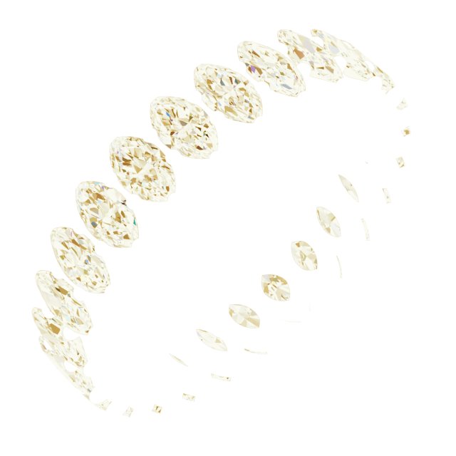 Shared-Prong Eternity Band