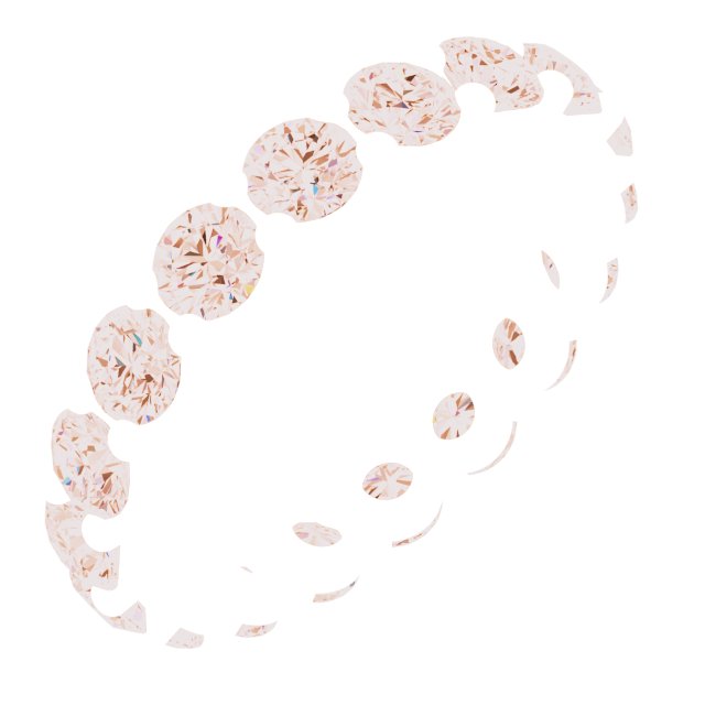 Shared-Prong Eternity Band