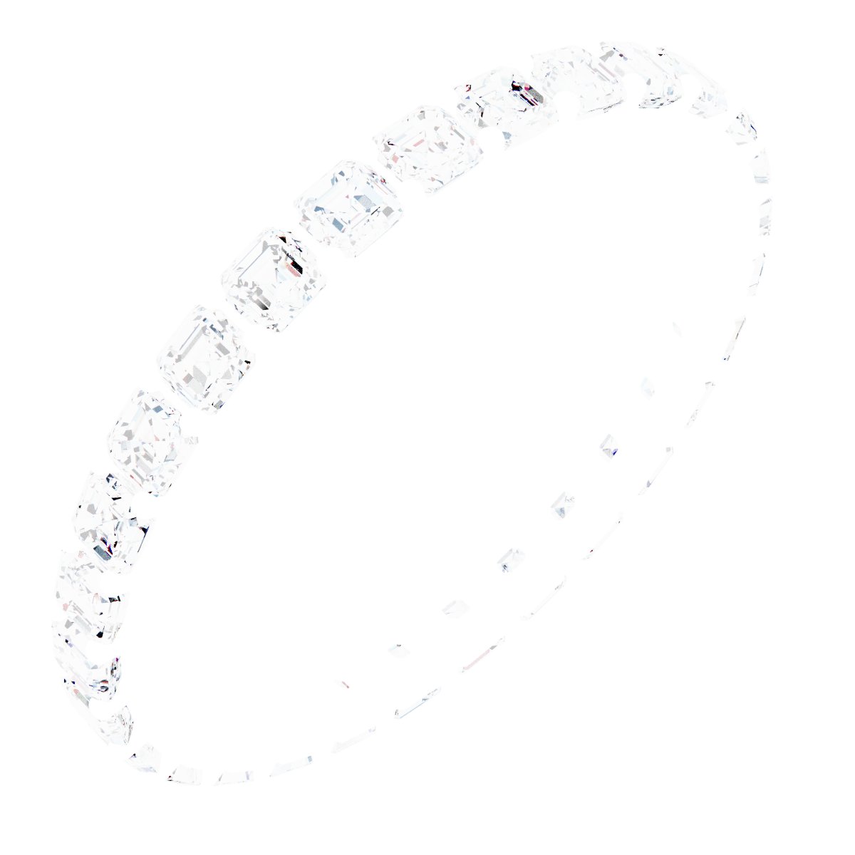 Shared-Prong Eternity Band