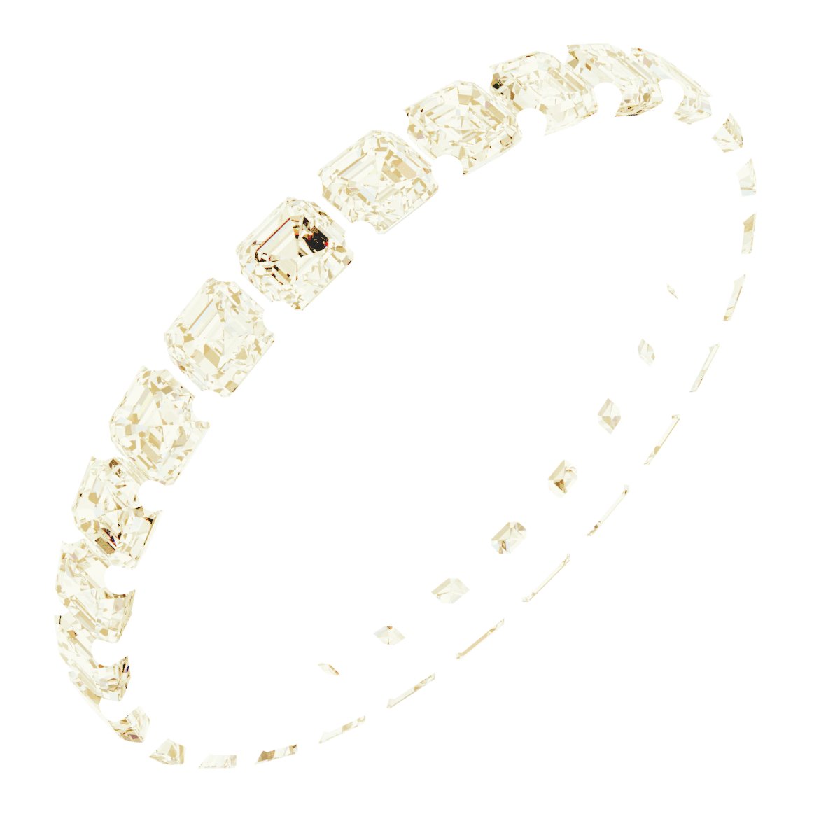 Shared-Prong Eternity Band