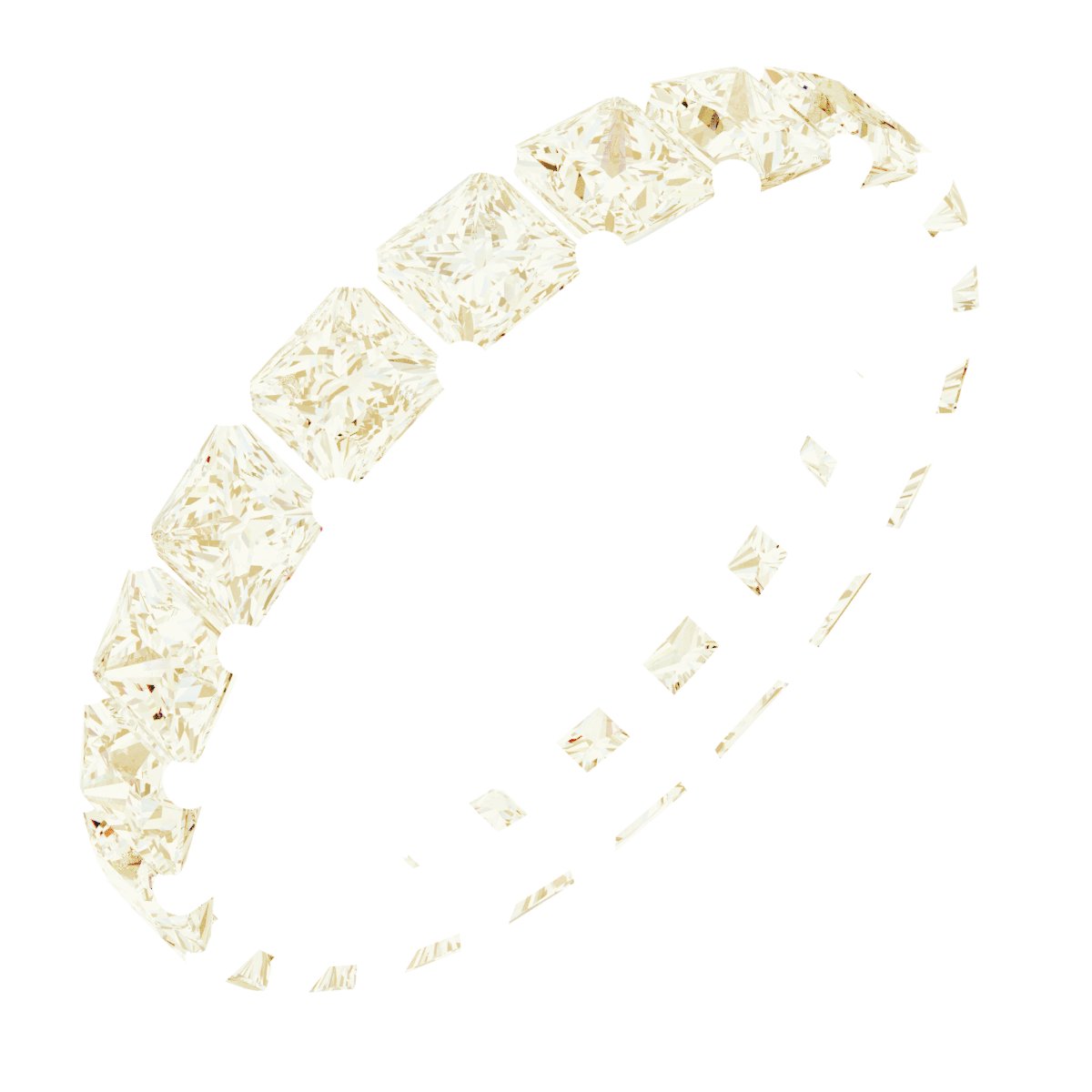 Shared-Prong Eternity Band