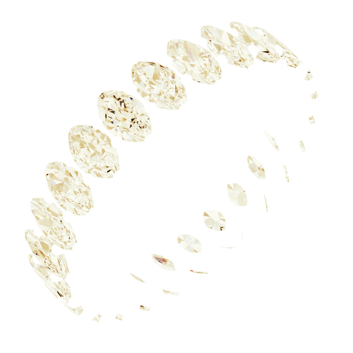 Shared-Prong Eternity Band