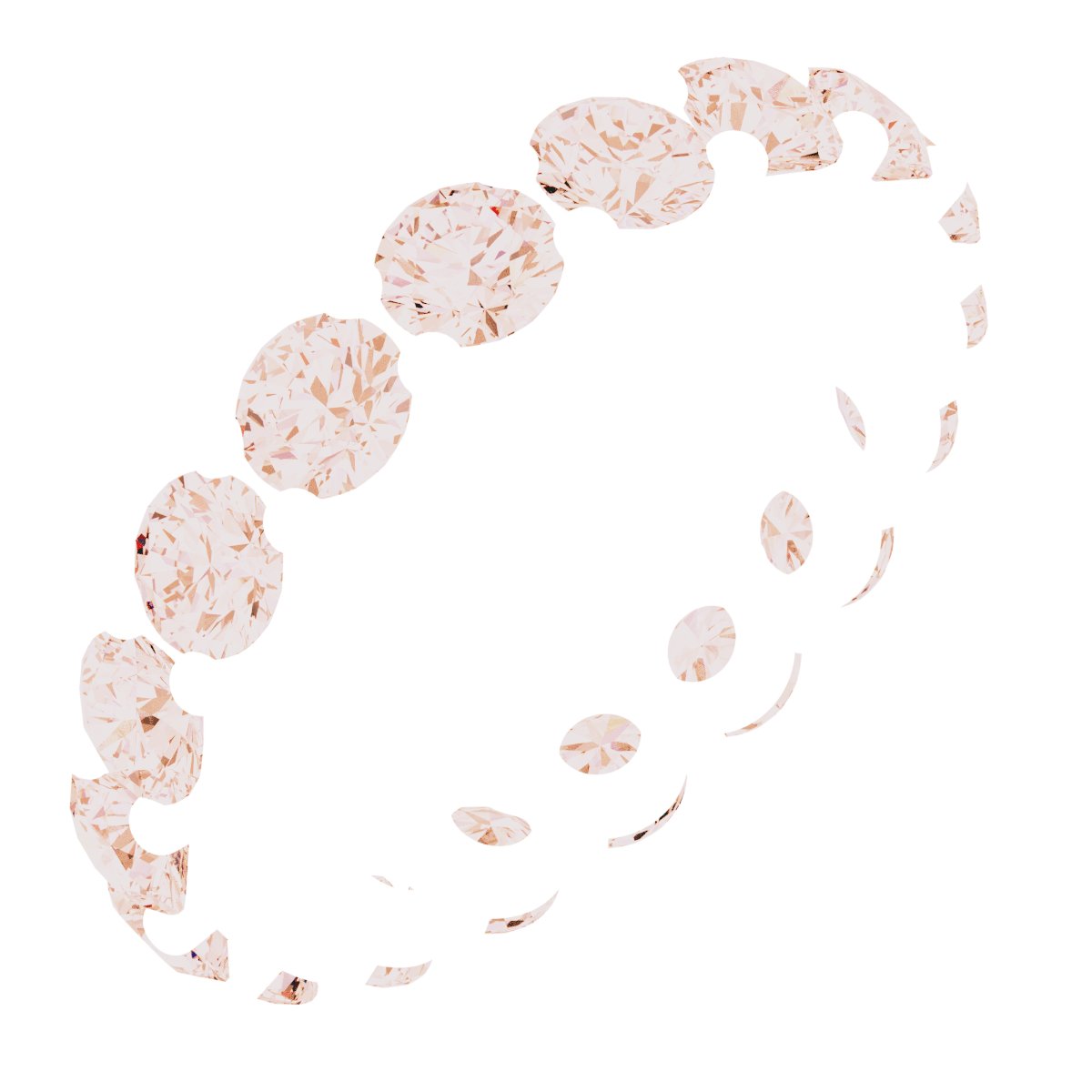 Shared-Prong Eternity Band