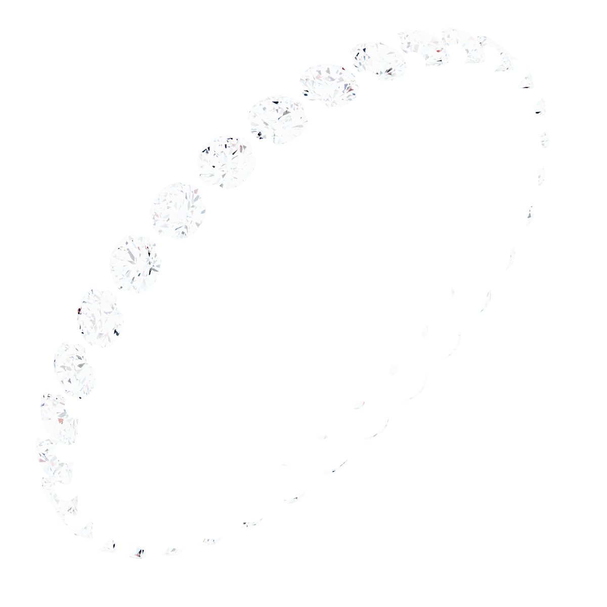 Shared-Prong Eternity Band