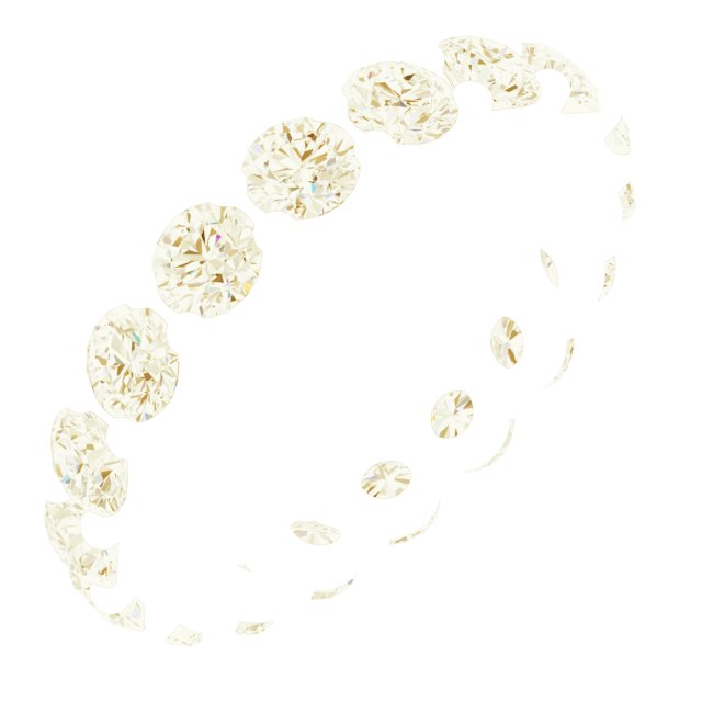 Shared-Prong Eternity Band