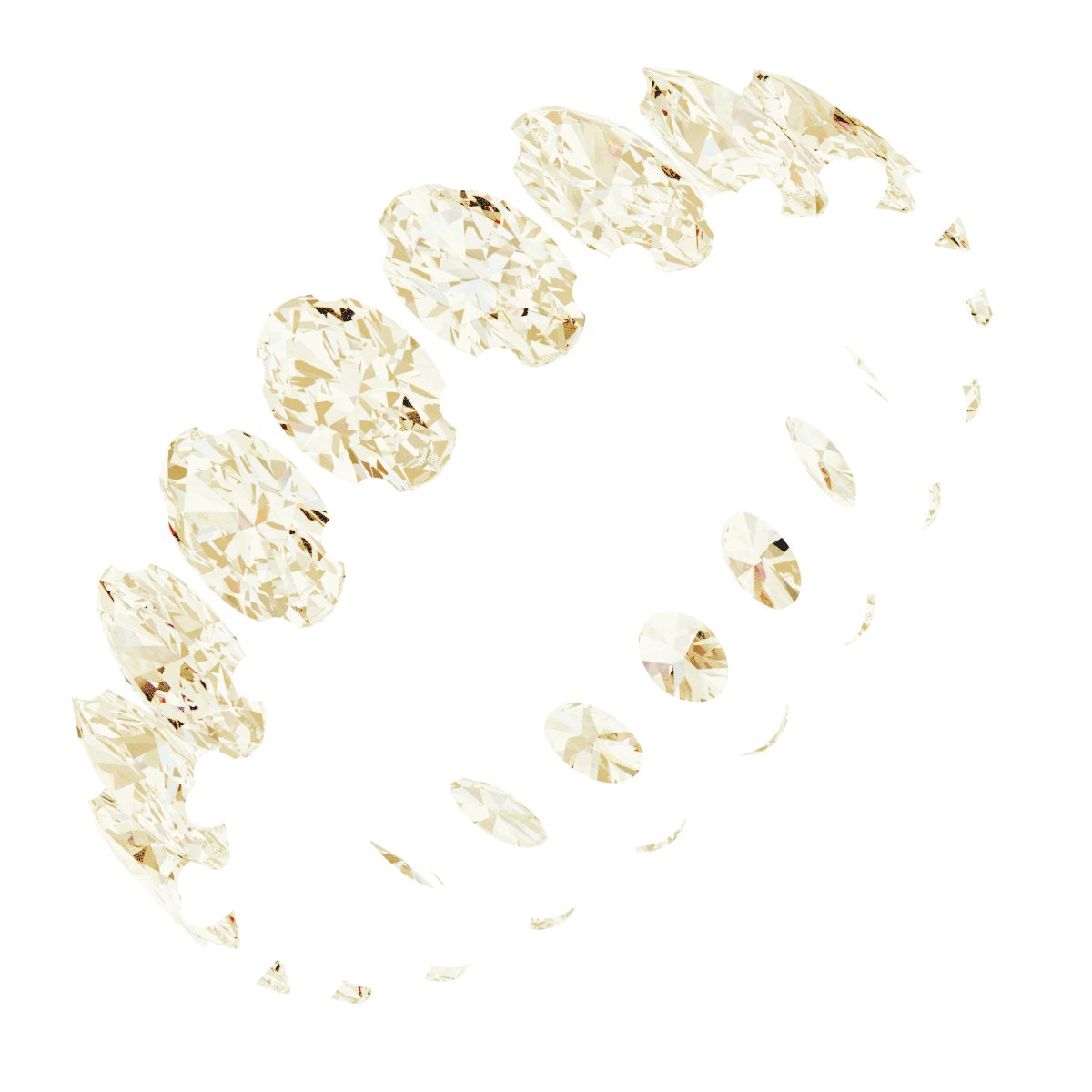 Shared-Prong Eternity Band